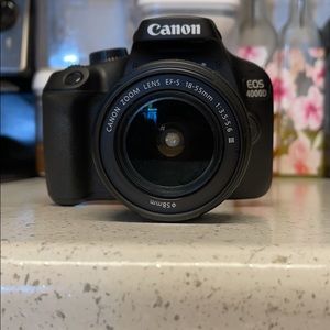 This is a Perfect condition Canon 4000 D camera.